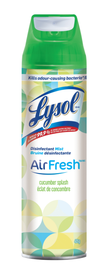 LYSOL AirFresh Disinfectant Mist  Cucumber Splash Canada